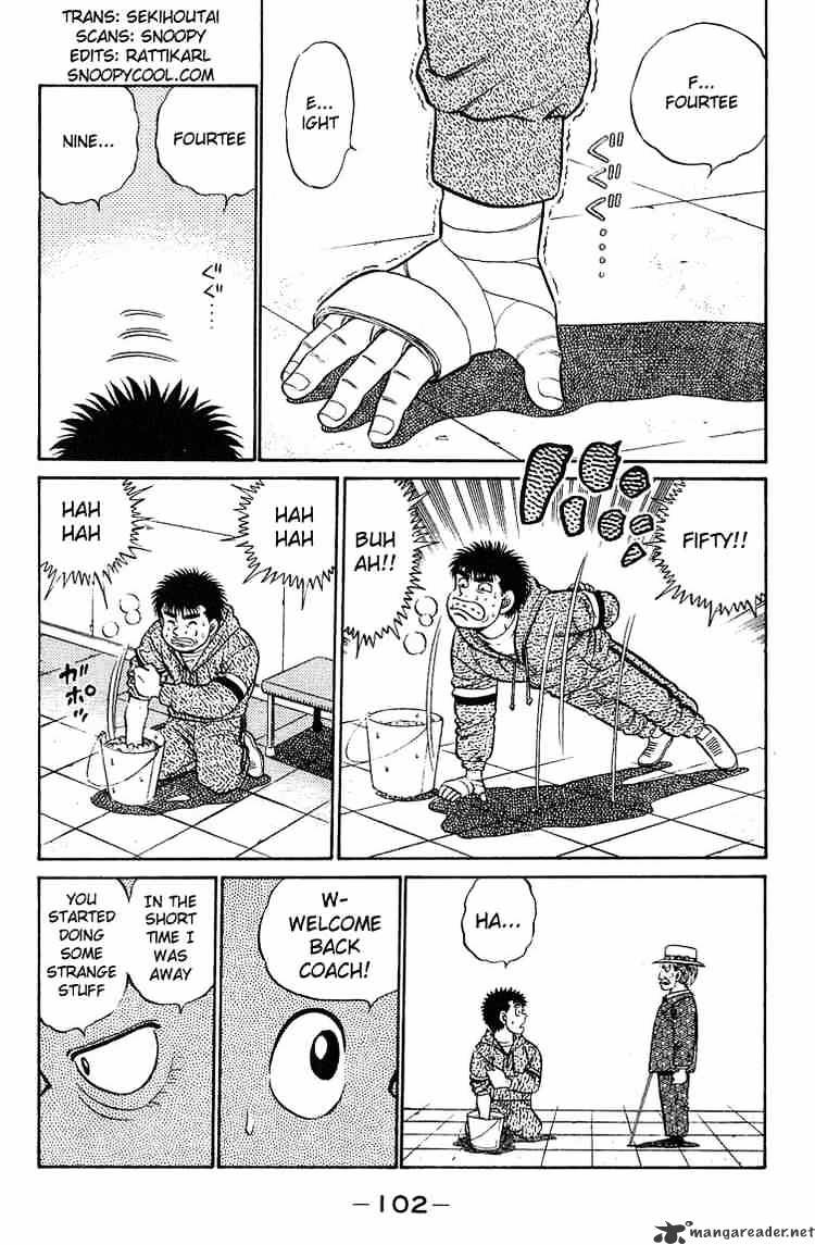 Hajime no Ippo: Fighting Spirit, Chapter 93 image 02